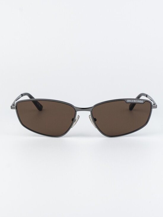 Balenciaga Women Sunglasses Ruthenium Brown BB0277S 002 NEW AUTHENTIC main image 10